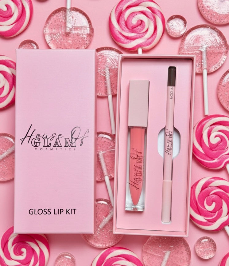 “SOFT PINK” GLOSS LIPKIT