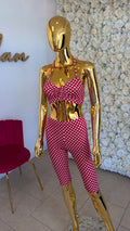 Cherry Capri Set