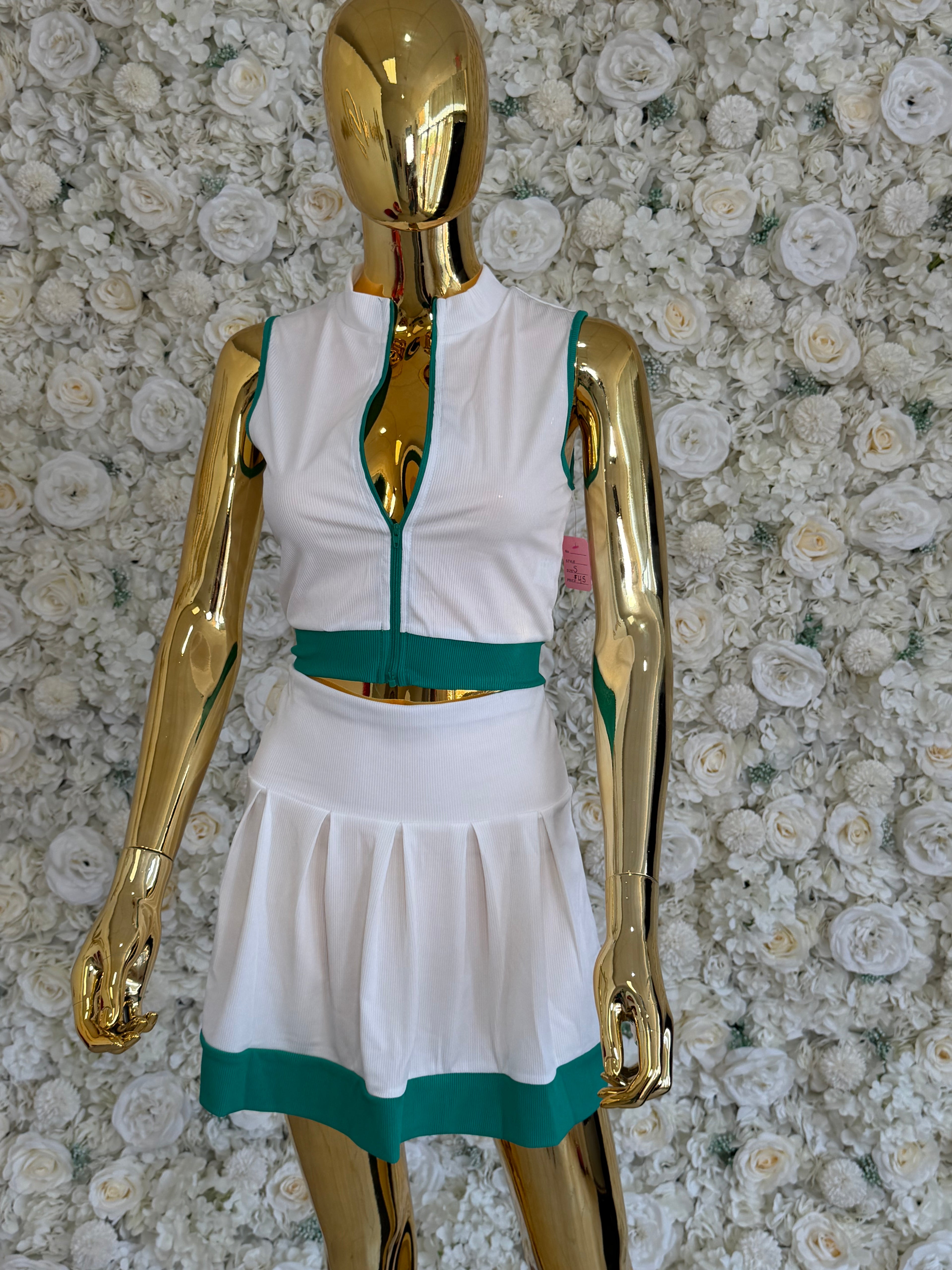 Tennis Skirt Set
