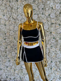 Black & White Skort Set