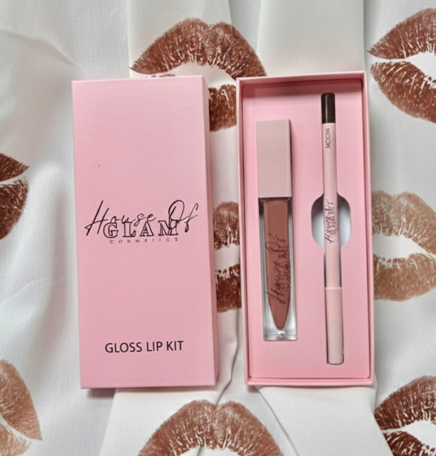 “VELVET KISS” GLOSS LIP KIT